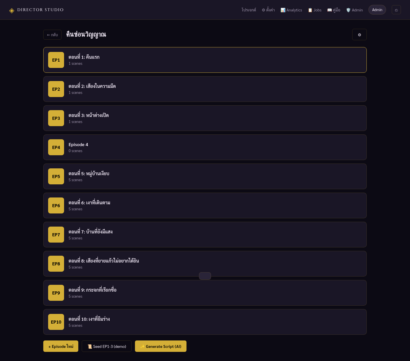 Project view